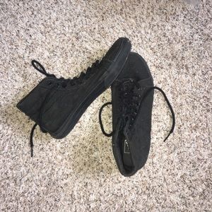 Black High Top Vans